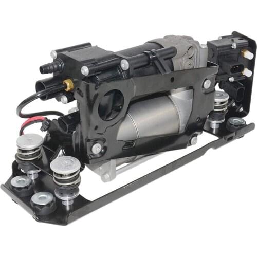 Air Suspension Compressor Pump With Valve Block For BMW 5 7 Series F01 F02 F04 F07 GT F11 37206784137 37206875176