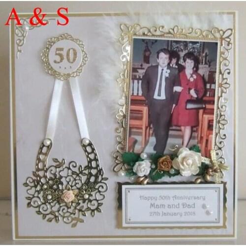 METAL CUTTING DIES Flower Cross gift Scrapbook card album wedding paper craft home decor embossing stencil punch Q146