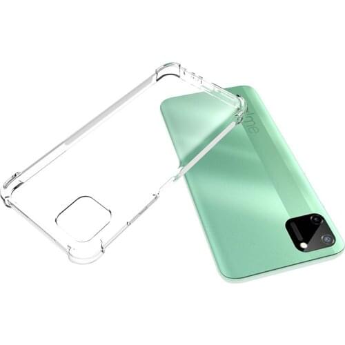 Soft Transparent Case For Realme C11 Shockproof Cover RealmeC11 Protector
