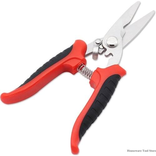 New Gardening Pruning Shears Fruit Picking Scissors Pruning Weeds Household Potted Branches Small Scissors Gardening Tools
