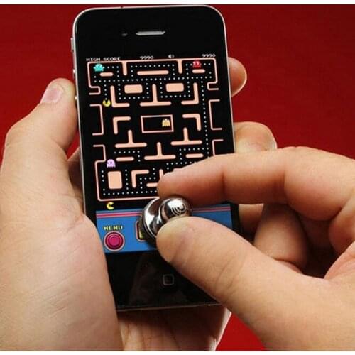 Portable Suction Cup Stick Game Controller Joystick for Touch Screen Mobile Phone Tablet Mini Size Easy To Carry Game Accessory