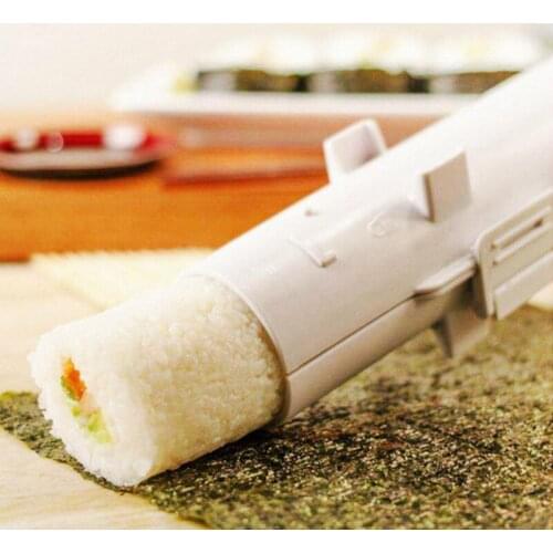 Sushi Maker Roller Rice Mold Sushi Bazooka Vegetable Meat Rolling Tool DIY Sushi Making Machine Kitchen Sushi Tool