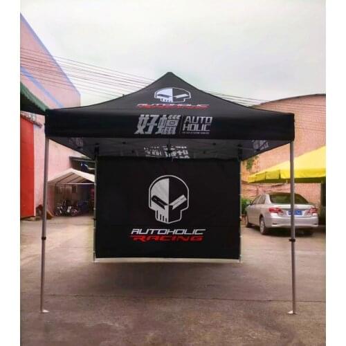 Hexagonal 40*40*2.0mm Aluminum Frame Logo Printed Party Pop Up Gazebo Advertisement Tent in 3*3m Size for Outdoor Event Stand