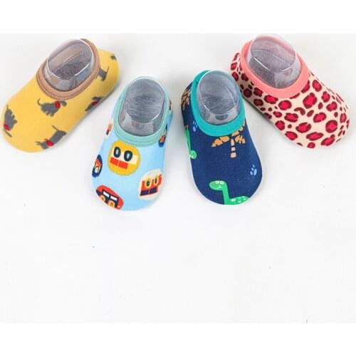 Infant Baby Warm Socks Non-Slip Toddler Girl Boy Floor Home Shoes Socks Cotton Knitting Soft Sole Baby Walking Foot Indoor Socks