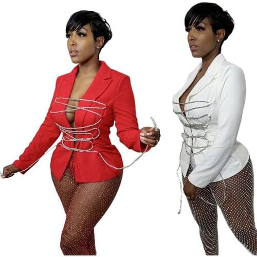 WUHE Women's Blazers And Suits