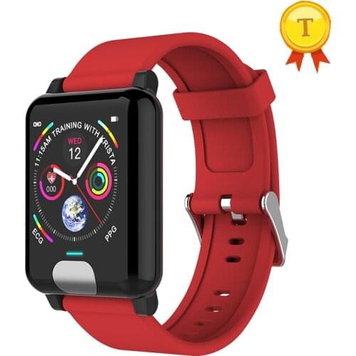 1.3 inch IPS color Touch Screen ECG PPG woman smart bracelet with heart rate blood pressure monitor multi sport mode smart band