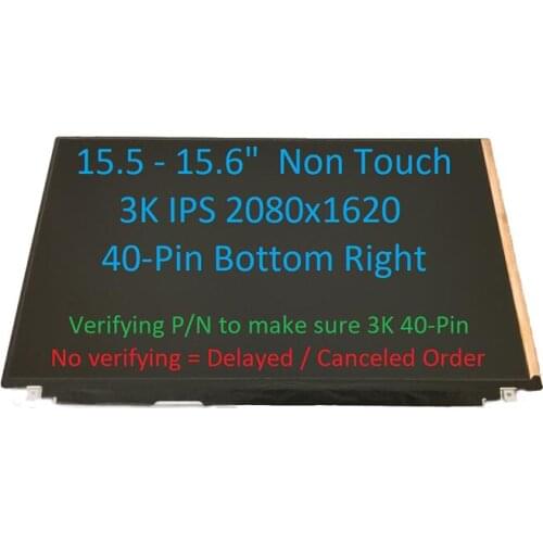 3K IPS 15.6 Golden Screen For VVX16T028J00