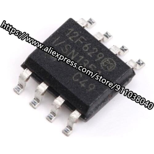 10pcs/lot Original PIC12F629-I/SN PIC12F629-I/P PIC12F675-I/SN 8-bit microcontroller PIC12F675-I/P SOIC-8 DIP8