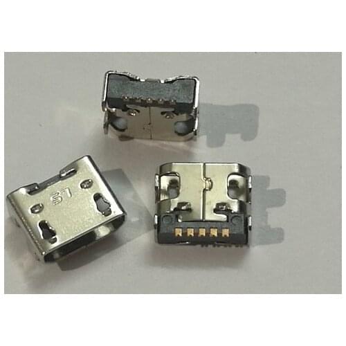 20PCS/Lot Micro Usb Charging Connector For LG E400 E610 P700 F180 LF200 P705 P880 L7 Charge Port Socket Jack For Google Nexus4