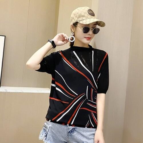 Блузки с принтом BADEL LECE China At AliExpress