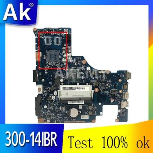 BMWC1/BMWC2 NM-A471 mainboard FOR Lenovo ideapad 300 300-14IBR Laptop motherboard WITH CPU (FOR INTEL CPU) tested 100% work