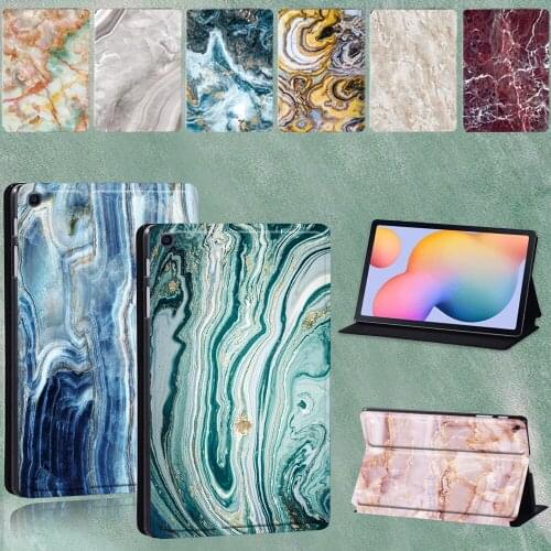 For Samsung Galaxy Tab S6 Lite 2020 Folio Shell Cover Absorption Case for Galaxy Tab S6 Lite 10.4 Inch P610 P615 Tablet Case