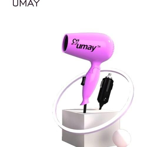 Hair Dryer Car Folding Blower Hot Wind and Cold Wind Available Window Defroster Drop ship Self-Driving Travel More Convenient