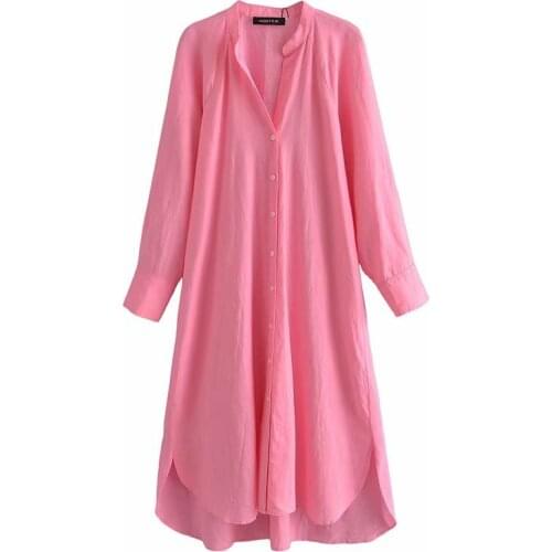 Розовые летние платья GELITAYIN China At AliExpress