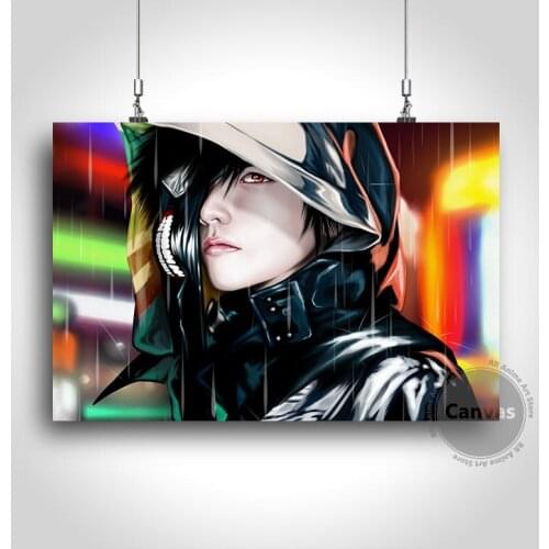Canvas Anime kaneki ken Tokyo Ghoul Pictures Home Manga Decoration Paintings Poster HD Prints Wall Art Modular Living Room