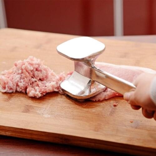 Steak Beefs Cooking Tools Porks Meat hammer 19cm Two Sides Aluminum alloy Meat Hammer Mallet Beef Chicken Steak Beefs Porks