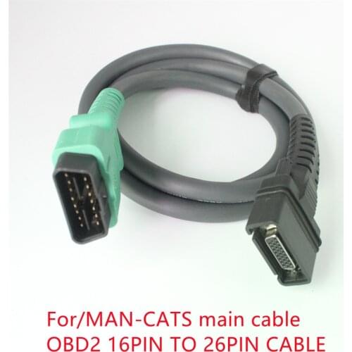 Truck Cables for MAN CAT III T200 Diagnostic Tool connect cable T200 OBD2 16PIN TO 26PIN Cable