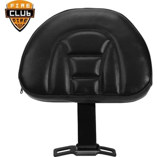 For Harley Fatboy Heritage Softail 2007-2019 2016 2017 2018 Motorcycle Accessories Leather Plug-In Driver Rider Backrest Pad