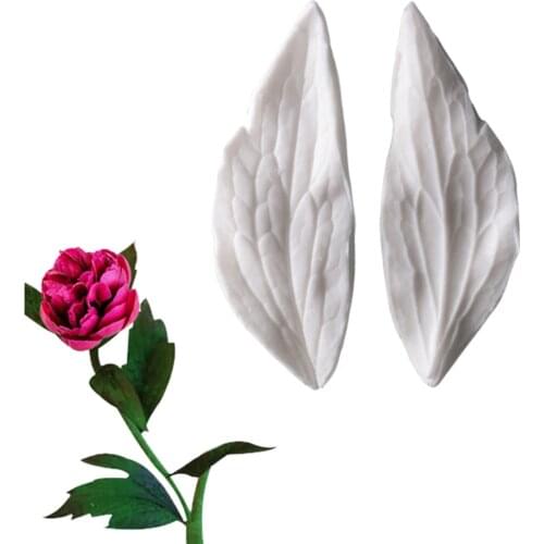 Peony Leaf Petals Silicone Mold Cake Decorating Fondant Cake Decorating Tools Sugar Resin Water Paper Flower Mould M2152