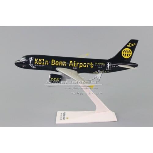 17cm Cologne Bonn Airport CGN A319-100 D-ACGN 1:200 Plastic Assembly Aircraft Model for Plane Model Collector