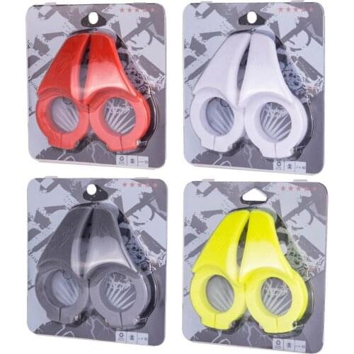 Mounchain 1Pair Bicycle Deputy Handle Plastic Anti-slip Bike Secondary Rest Handlebar Lightweight Handlebars With Lock Ring Kit