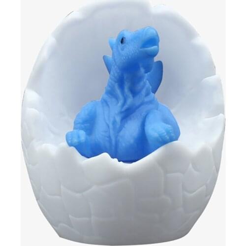 Dinosaur Night Light for Kids 3D Dinosaur Egg Glowing Toy Night Light Bedside Lamp Decoration, Christmas, Birthday Gifts