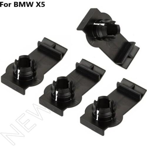 NEW Left+Right 4 GENUINE front Window Regulator Bracket Clips kit For BMW x5
