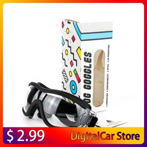 Pet Goggles Dog Supplies Transparent Dog Glasses Waterproof Windproof Snow Goggles Uv Big Dog Glasses
