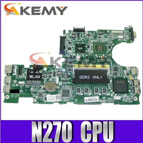 Original Laptop motherboard For DELL Latitude E2100 Mainboard CN-0F593P 0F593P DAZM1MB18F0 N270 945GSE