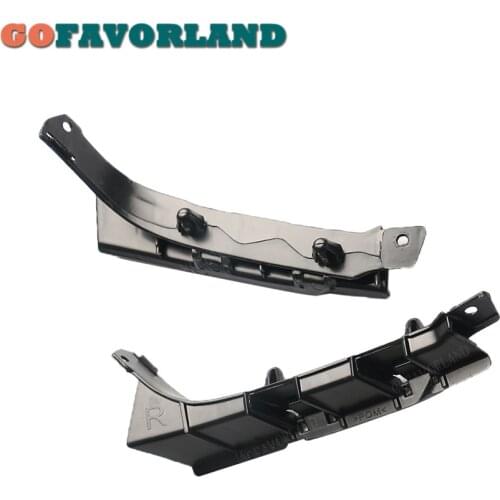 Pair Front Left Right Bumper Cover Bar Support Bracket Holder Guide 51117116667 51117116668 For BMW X5 E53 2003 2004 2005 2006