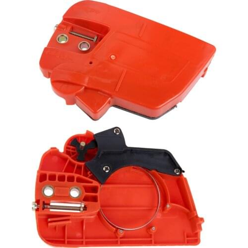 DRELD Plastic Metal Clutch Sprocket Cover Chainsaw Brake Assembly Fit For Husqvarnaa 235 235E 236 240 350