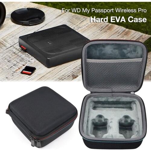 EVA Wireless Hard Drive Storage Bag Portable Pouch Case For WD Passport Wireless Pro Laptop Computer Accessories Drop Shipping