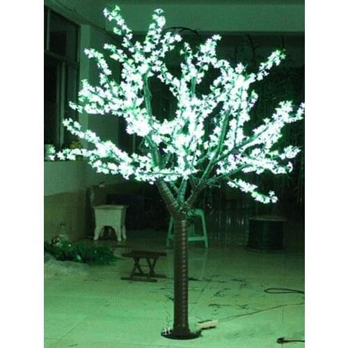LED Artificial Cherry Blossom Tree Light Christmas Light 1,040pcs LED Bulbs 2m/6.5ft Height 110/220VAC Rainproof Outdoor Use Fre