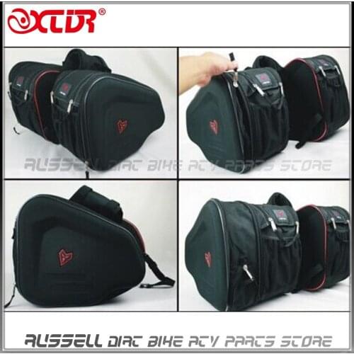 Universal fit Motorcycle Pannier Bags Luggage Saddle Bags Knight Waterproof