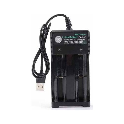 3.7V 18650 Charger Li-ion Battery USB Independent Charging Portable 18350 16340 14500 Battery Charger