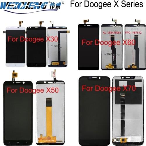 For Doogee X30 X50 X60L x60 LCD Display+Touch Screen Screen Digitizer Assembly Replacement for doogee X50L X70