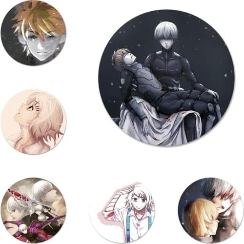 58mm Hideyoshi Nagachika Tokyo Icons Pins Badge Decoration Brooches Metal Badges For Clothes Backpack Decoration