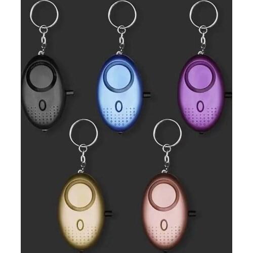 130DB Self-Defense Alarm for Women 1PCS Personal Alarm Emergency Keychain with LED Light for Women Kids and Elders