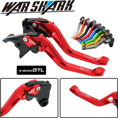 Aluminum Motorcycle Accessories Adjustable Adjustable Brakes Clutch Levers For BMW K1600GTL K1600 GTL 2011-2016 2015