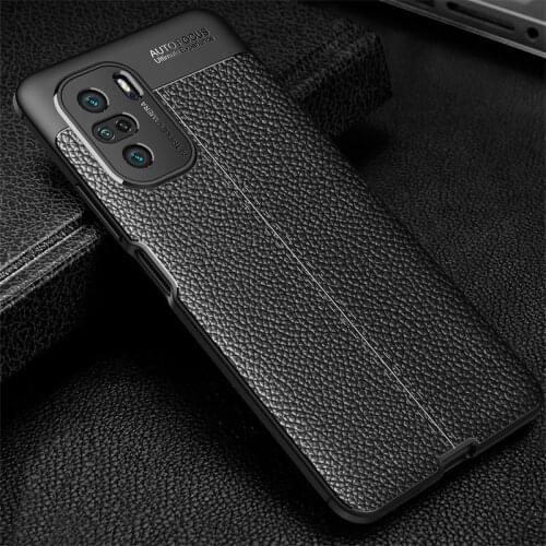 50Pcs/Lot Slim PU Leather Grain Phone Case For Xiaomi 11 Ultra 11X Poco F3 For Redmi Blackshark 4 K40 Note 10 Pro Plus Texture