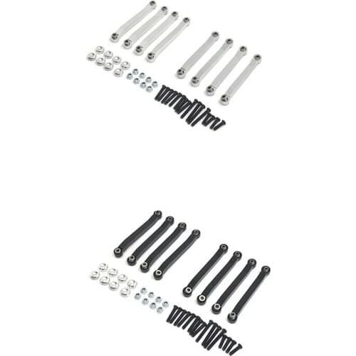 Metal Chassis Pull Rods Link Suspension Tie Rod for MN D90 D91 D96 MN90 MN99S 1/12 RC Car Upgrade Parts