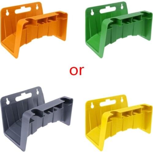 Wall Mounted Garden Hose Pipe Hanger Holder Storage Bracket Shed Fence Cable