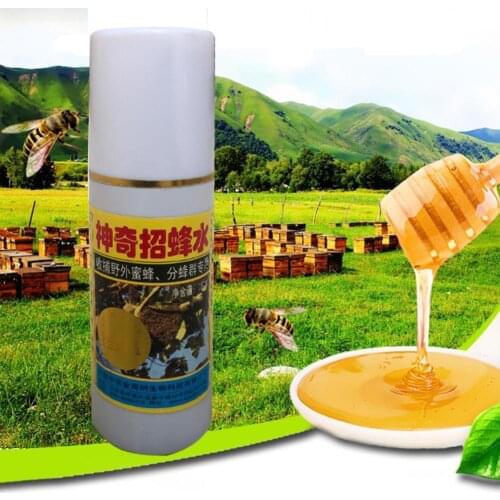 Bee Swarm Attractant Lures Bait Trap Beekeeping Hive Fruits Honey Bait Tool Lure Swarm 100ml Dropship Commander M1T1