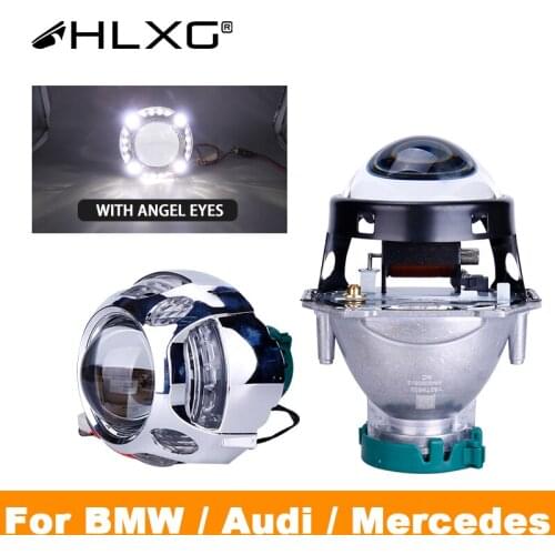 Hlxg D2S Bi xenon Projector Lens Headlight Replace For BMW E60 E39 X5 E53/Audi A6 C5 A8 S8/Mercedes Benz W211 209/Octavia
