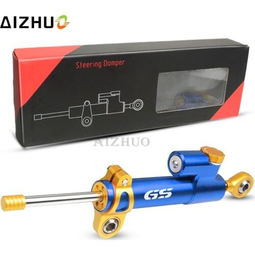 Universal CNC Aluminum Motorcycle Damper Steering Stabilize Safety Control For SUZUKI GS500 GS500E GS500F GS 500 500E 500F