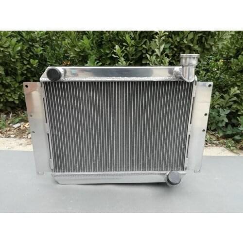 56MM ALUMINUM RADIATOR UP TO 1955-1960 FOR CHEVY CORVETTE 350 V8 M/T 700HP 1955 1956 1957 1958 1959 1960