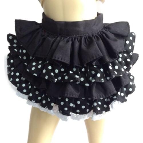 [wamami] 05# Black Dot Skirt/Dress 1/4 MSD DZ AOD BJD Dollfie