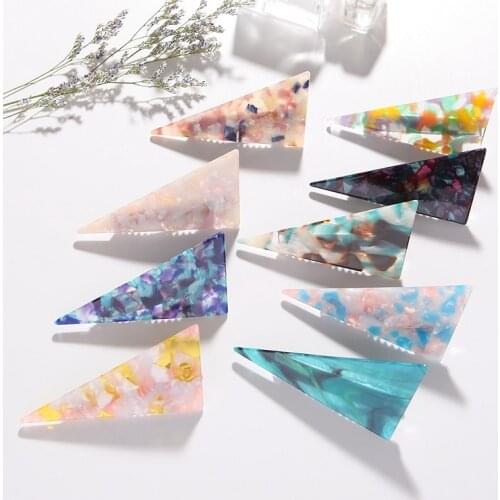 Korea Fashion Acrylic Duckbill Clip Women Girls Hair Clips Hairpins Accessories For Women Hair Barrette Hairgrip Hairclip Tiaras