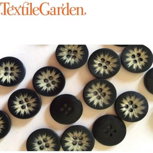 5 pcs Buttons Textile Garden corozo shell Button Knitting Tools