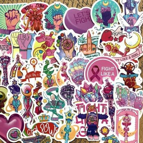 50pcs Maidens Scepter 2021 cartoon Stickers For Suitcase Skateboard Laptop Luggage Fridge Phone DIY Decal Sticker